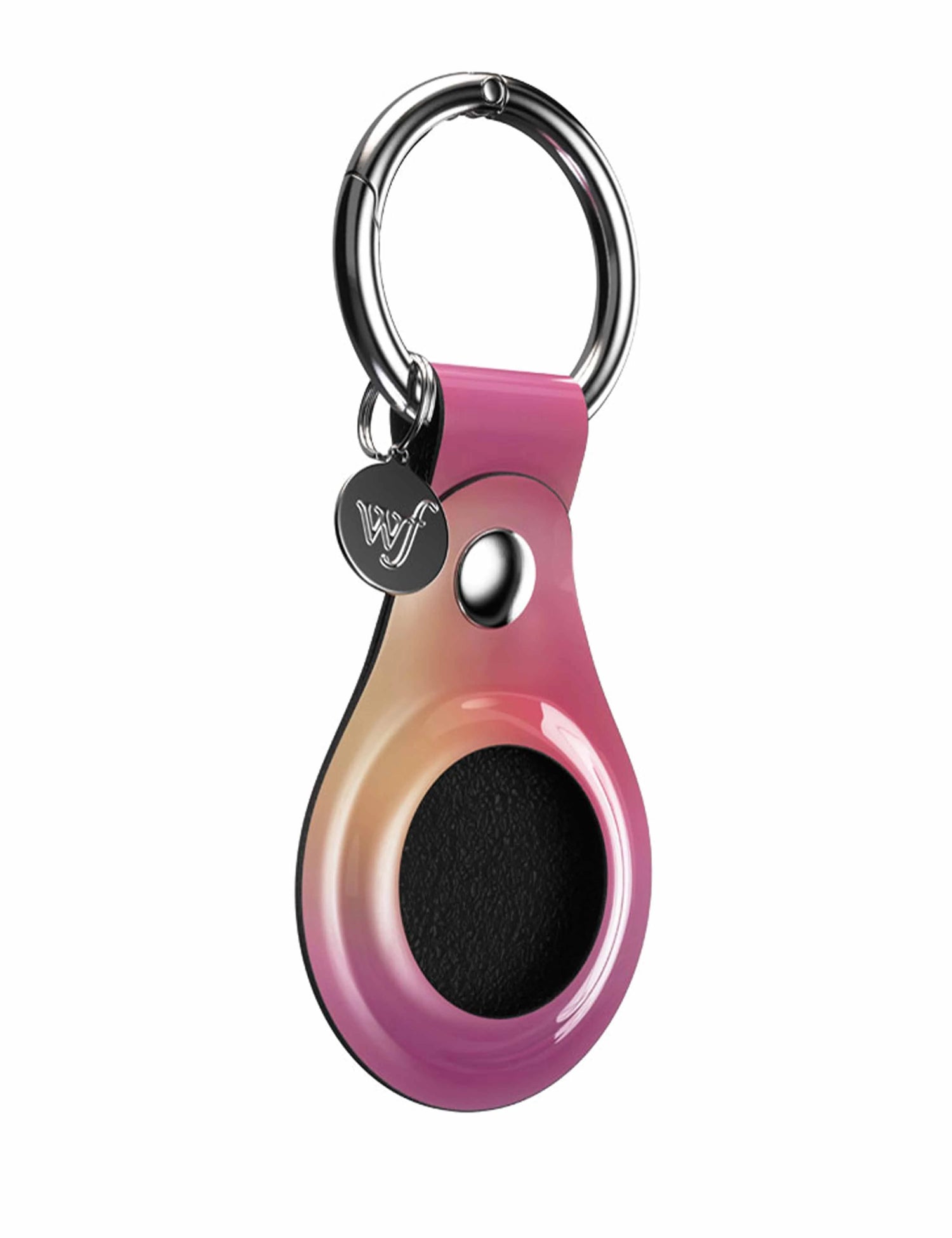 Hot Pink Aura Airtag Case