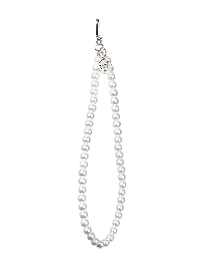 Pearl Wristlet | White