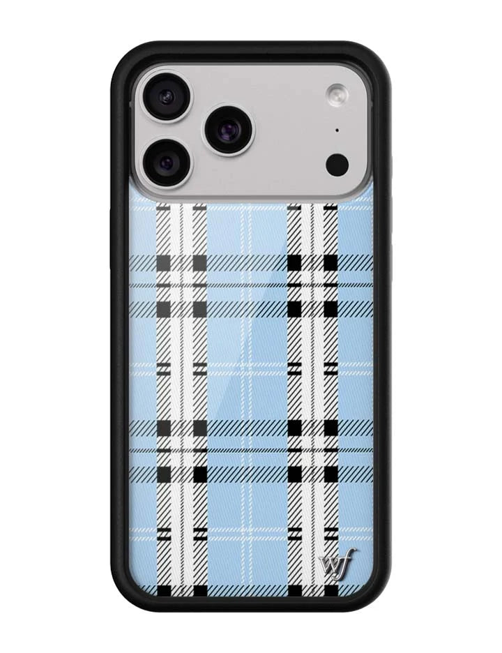Plaid | Blue iPhone Case