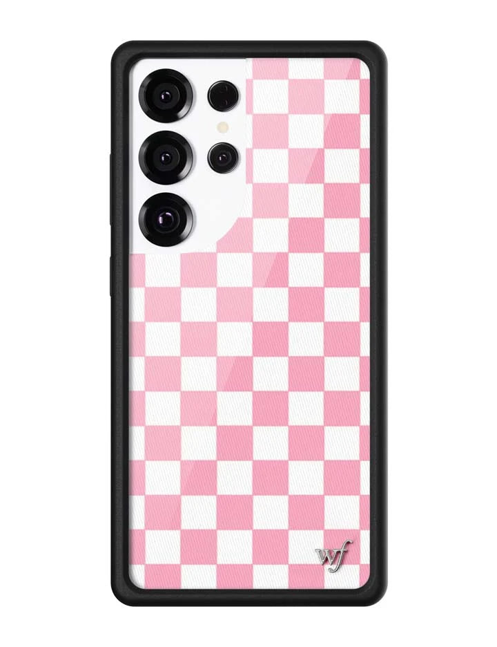 Checkers | Pink Samsung Galaxy Case