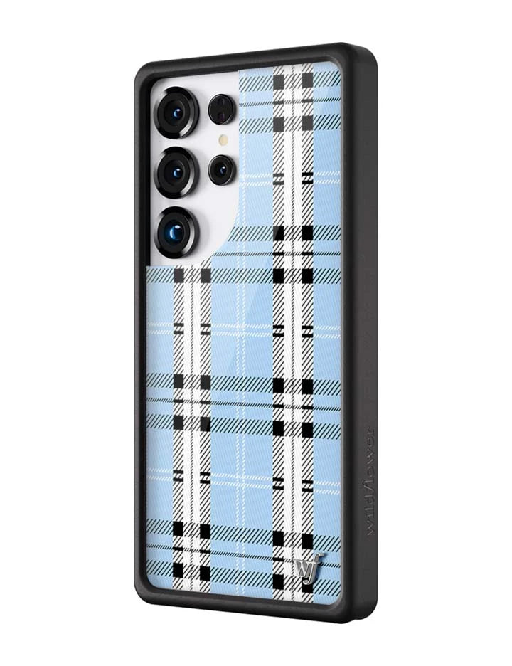 Plaid | Blue Samsung Galaxy Case