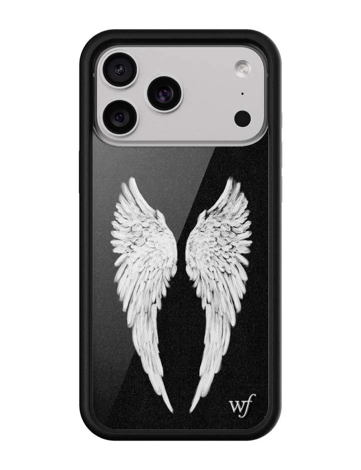 Angel Baby | Black iPhone Case