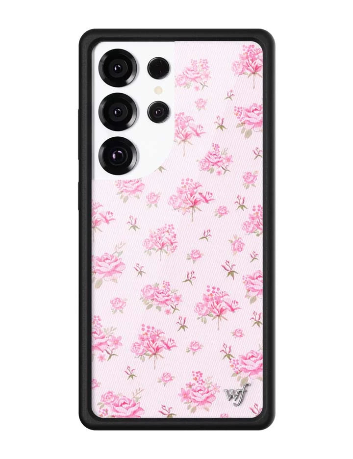 Forget Me Not Floral | Pink Samsung Galaxy Case