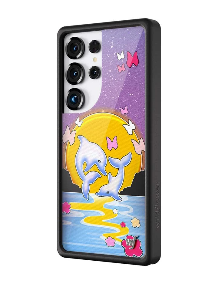 Dolphin Sunset Samsung Galaxy Case